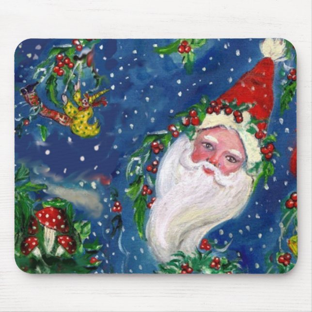 CHRISTMAS NIGHT / SANTA MOUSEPAD (Vorne)