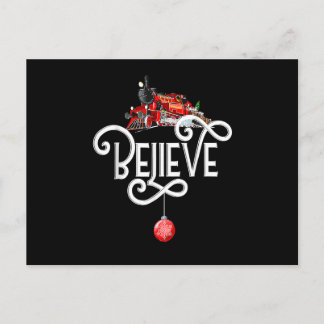 Christmas North Pole Polar Express All Abroad Xmas Feiertagspostkarte