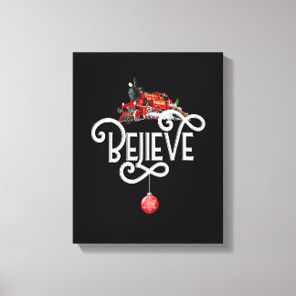 Christmas North Pole Polar Express All Abroad Xmas Leinwanddruck