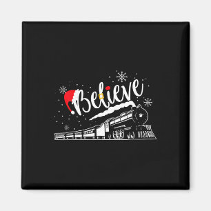 Christmas North Pole Polar Express All Abroad Xmas Magnet