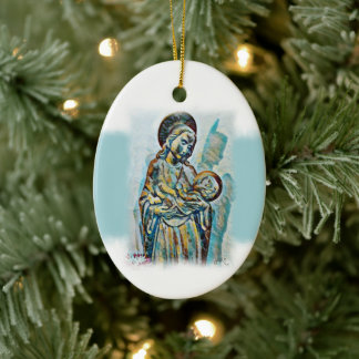 Christmas Novena Keramik Ornament