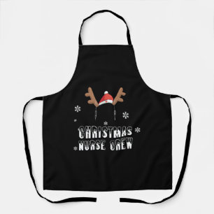 Christmas Nurse Crew Reindeer Xmas CNA Nursing Schürze