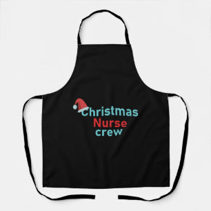 Christmas Nurse crew Schürze