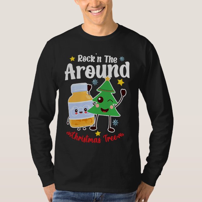 Christmas Nurse Roc'n Around The Christmas Tree NI T-Shirt (Vorderseite)