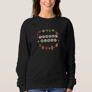 Christmas Nurse School Bracelet – Festive Holiday  Sweatshirt