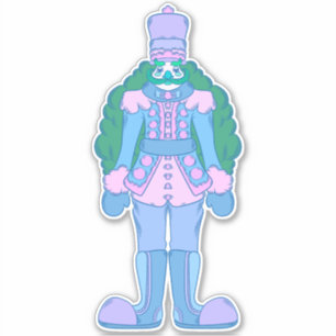 Christmas Nutcracker Aufkleber