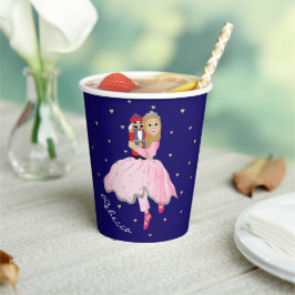 Christmas Nutcracker Ballerina Blonde Pappbecher