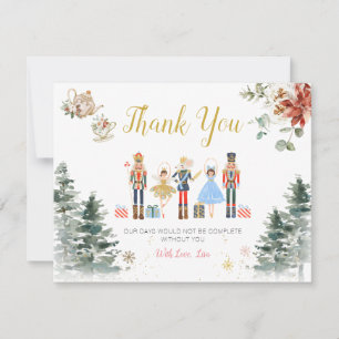 Christmas Nutcracker Brautparty Tee Dankeskarte