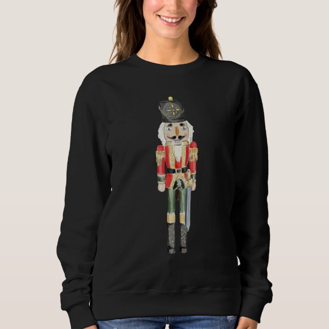 Christmas Nutcracker Cozy Christmas Holiday Teache Sweatshirt (Vorderseite)