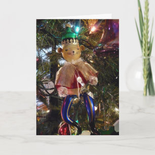 Christmas Nutcracker Decoration and Ornaments Card Feiertagskarte