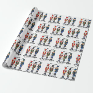 Christmas Nutcracker Geschenkpapier