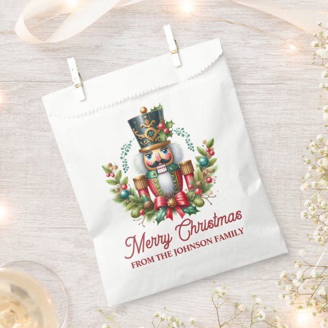 Christmas Nutcracker Geschenktütchen (Ausgeschnitten)