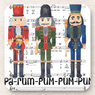 Christmas Nutcracker Getränkeuntersetzer