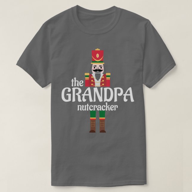 CHRISTMAS NUTCRACKER KOSTEN DIE GRANDPA NUTCRACKE T-Shirt (Design vorne)