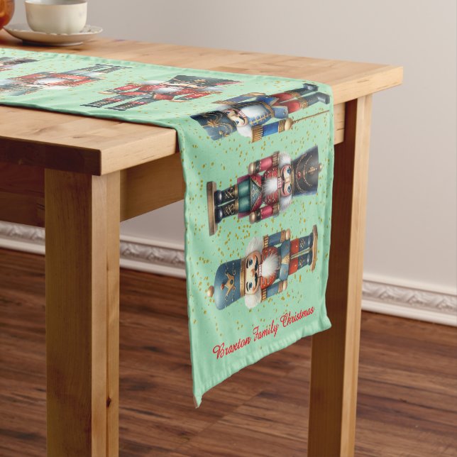 Christmas Nutcracker Kurz Table Runner Kurzer Tischläufer (Beispiel)