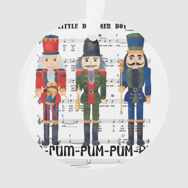 Christmas Nutcracker Ornament (Vorderseite)