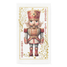 Christmas Nutcracker Paper Napkin