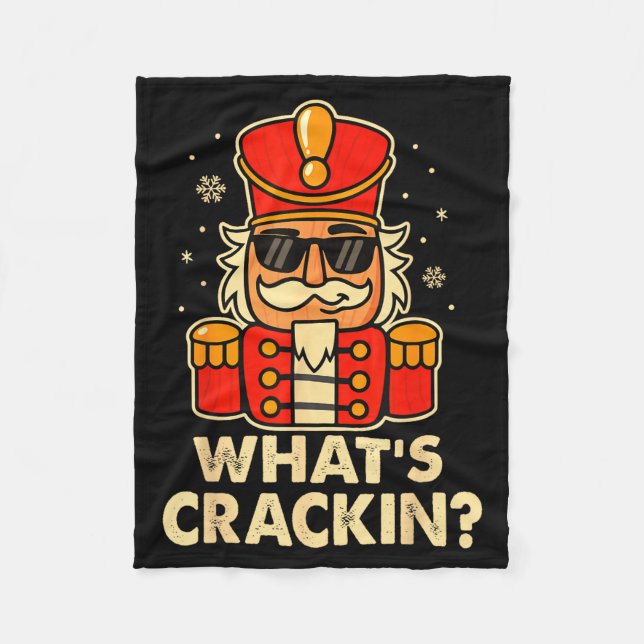 Christmas Nutcracker Shirt Men Kids Women Boys Chr Fleecedecke (Vorderseite)