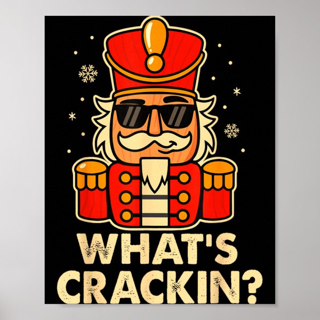 Christmas Nutcracker Shirt Men Kids Women Boys Chr Poster (Vorne)