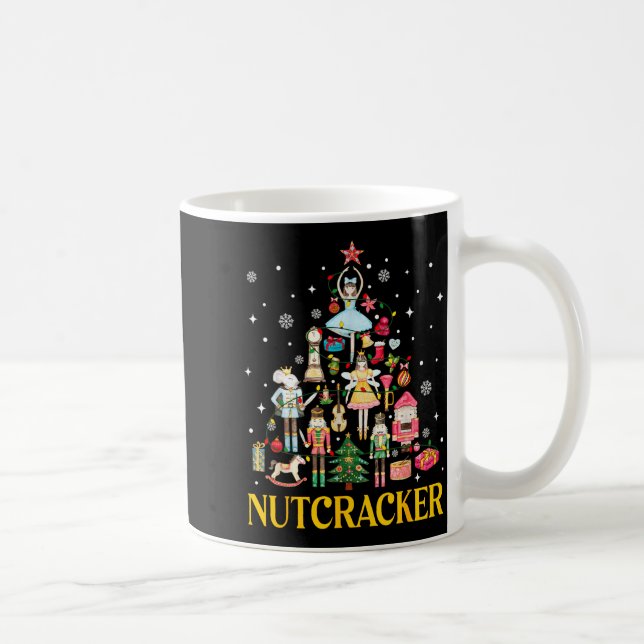 Christmas Nutcracker Squad Ballet Dance Women Kid  Kaffeetasse (Rechts)