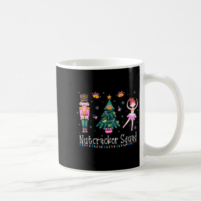 Christmas Nutcracker Squad Ballet Dance Women Kids Kaffeetasse (Rechts)