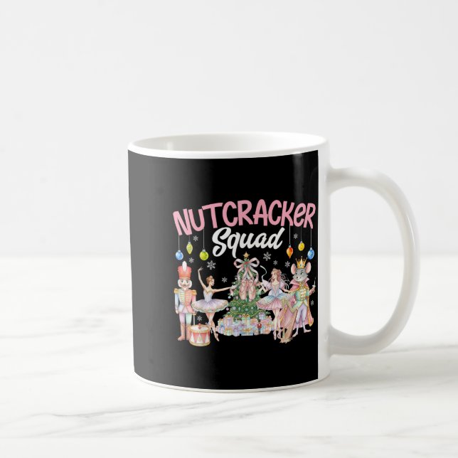 Christmas Nutcracker Squad Ballet Family Matching  Kaffeetasse (Rechts)