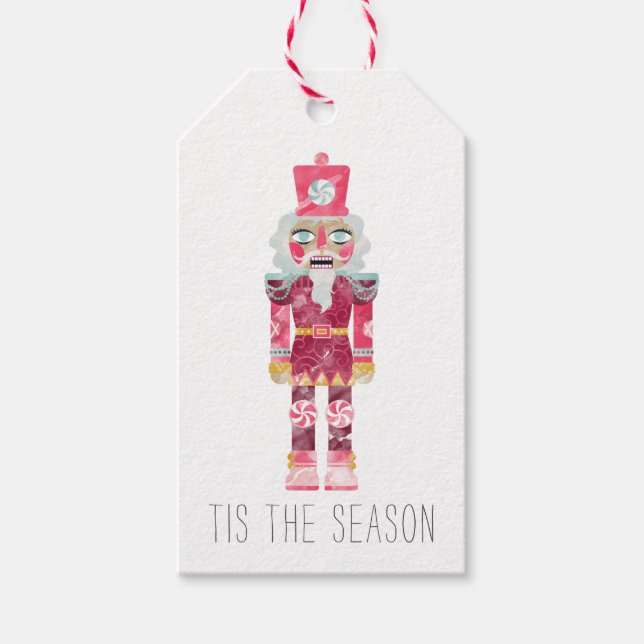 Christmas Nutcracker Toy Soldier Geschenkanhänger (Vorderseite)