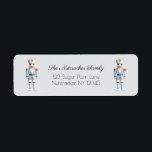 Christmas Nutcracker Wasserfarbe Rücksendeadresse<br><div class="desc">Diese modernen und eleganten Nutcracker Rücksendeadressen-Aufkleber sind perfekt für alle Portobedürfnisse. Sie können dieses Design personalisieren,  indem Sie auf "Diese Vorlage personalisieren" klicken oder wenn Sie den Schriftart,  die Hintergrundfarben ändern oder die Designelemente anders anordnen möchten,  klicken Sie auf "Bearbeiten mit dem Entwurfswerkzeug".</div>