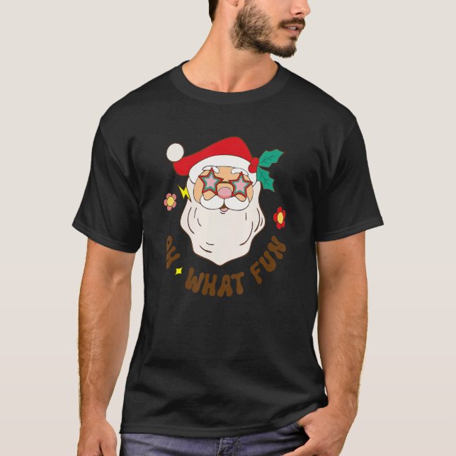 Christmas Oh What Fun Christmas Tree Xmas Pajama P T-Shirt (Vorderseite)