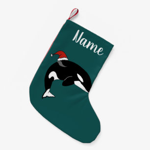 Christmas Orca Killer Whale Kleiner Weihnachtsstrumpf