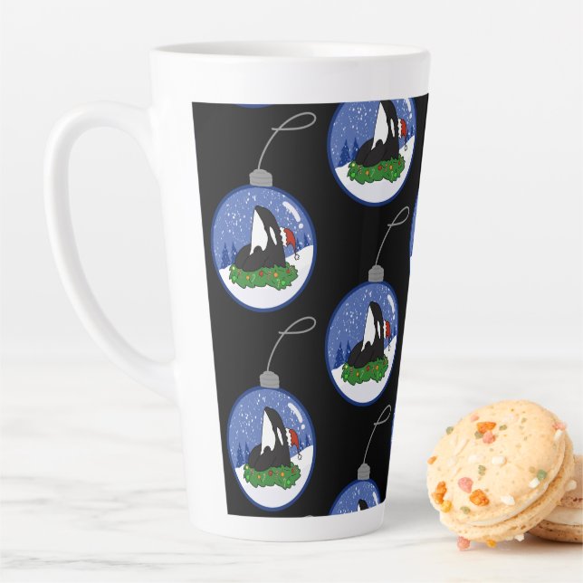 Christmas Orca Killer Whale Milchtasse (Beispiel)