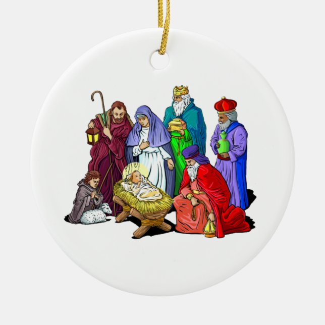christmas_Ornament1 Keramik Ornament (Vorne)