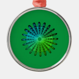 CHRISTMAS ORNAMENT ART AND DESIGN AUS METALL