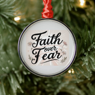  Christmas Ornament | Faith Inspired Aus Metall