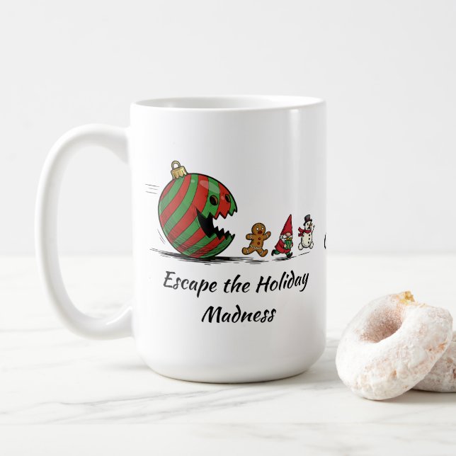 Christmas Ornament  Kaffeetasse (Mit Donut)