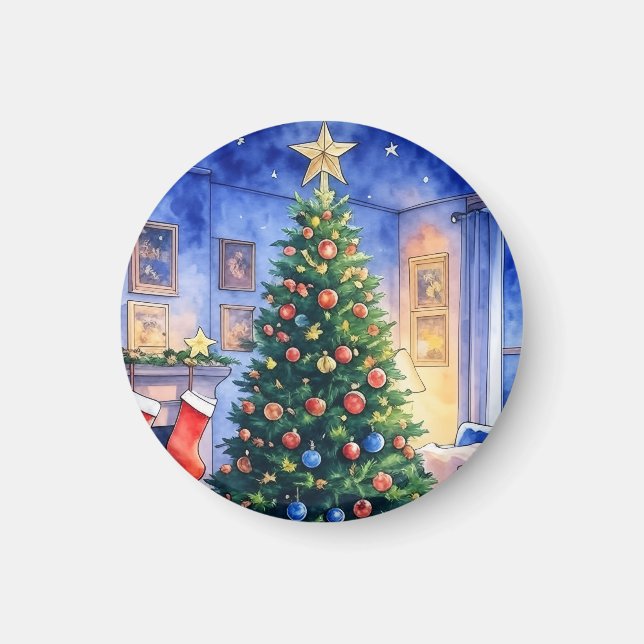 Christmas ornament magnet (Vorne)