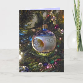 Christmas Ornament Note Card Feiertagskarte