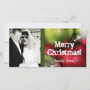 Christmas Ornament Photo Christmas Card Feiertagskarte