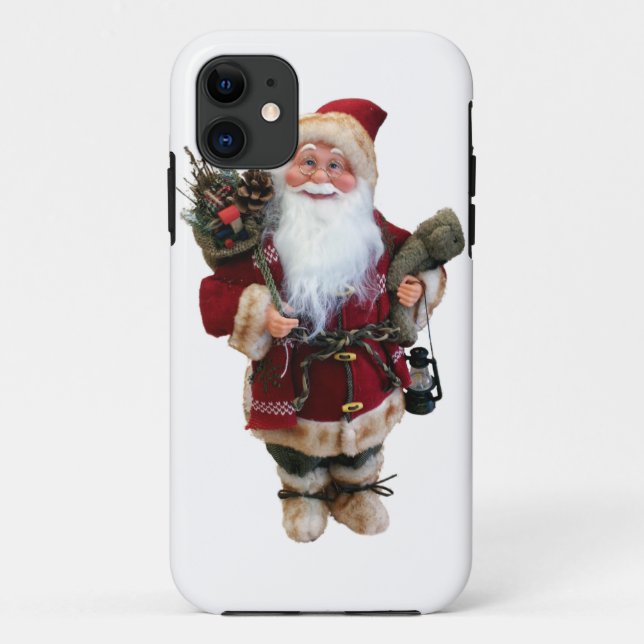 Christmas ornament Santa Claus doll Case-Mate iPhone Hülle (Rückseite)