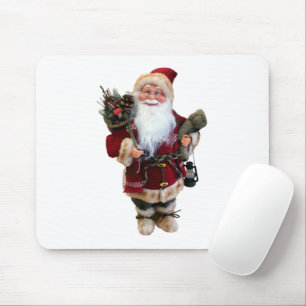 Christmas ornament Santa Claus doll Mousepad