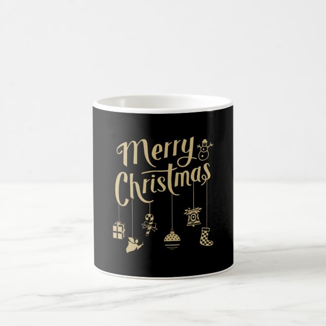 Christmas Ornaments Decoration Merry Christmas Kaffeetasse (Mittel)