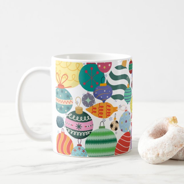 Christmas Ornaments Kaffeetasse (Mit Donut)