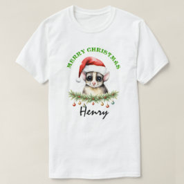 Christmas Oz Animals Sugar Glider Fam Matching Men T-Shirt