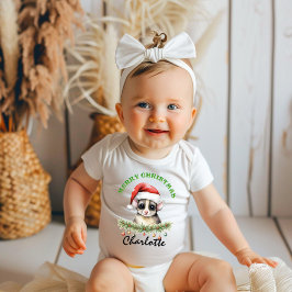 Christmas Oz Animals Sugar Glider Family Matching Baby Strampler