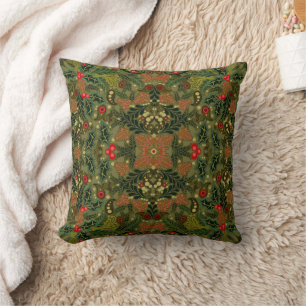 Christmas Paisley Colorful Kissen