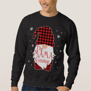 Christmas Pajama Familiengeschenk Mama Gnome Buffa Sweatshirt