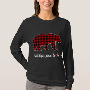 Christmas Pajama Matching Family Red Kariert Great T-Shirt