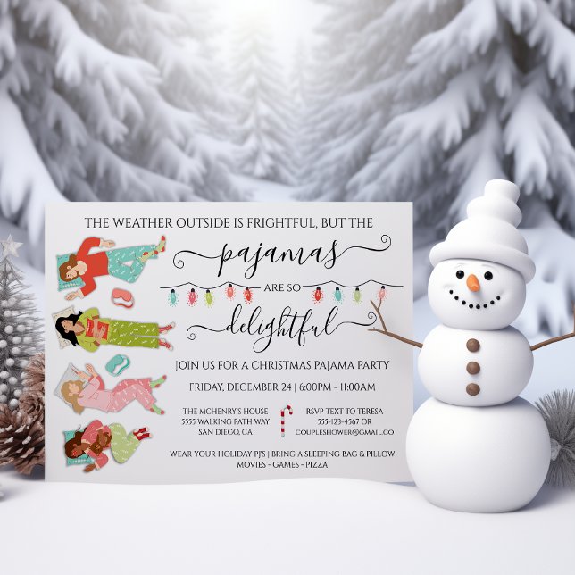 Christmas Pajama Party Einladung (Von Creator hochgeladen)