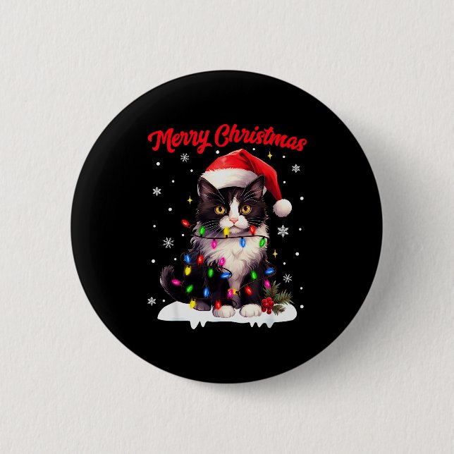 Christmas Pajamas Men Women Kids Christmas Outfit  Button (Vorderseite)