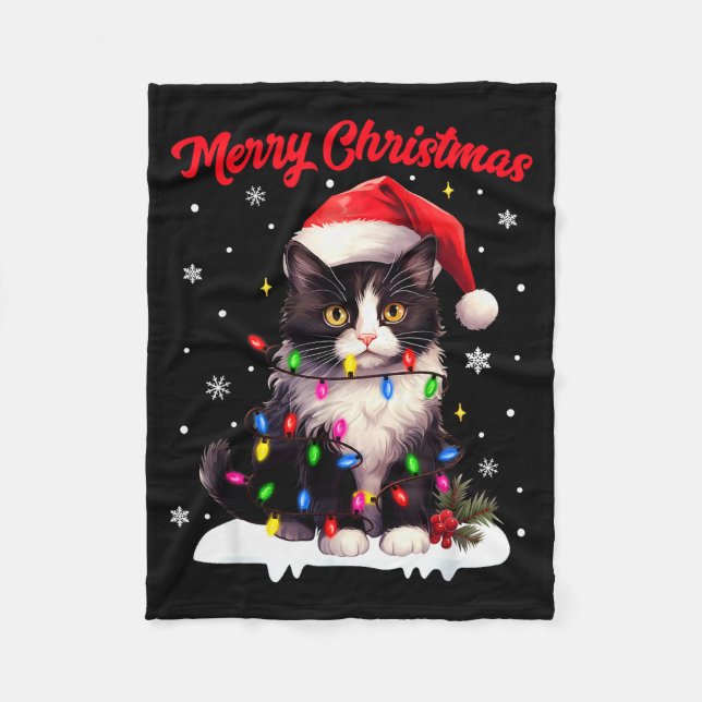 Christmas Pajamas Men Women Kids Christmas Outfit  Fleecedecke (Vorderseite)